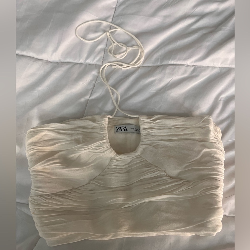 Zara Off-White Halter
